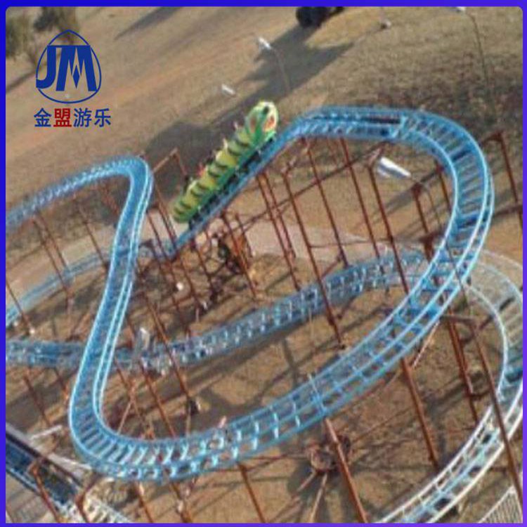 金盟小型过山车游乐设备 滑行龙价格图片