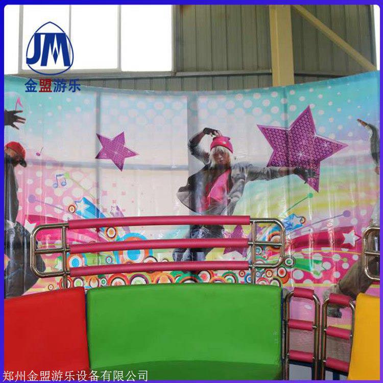 旋转迪斯科转盘价格 游乐设备厂家