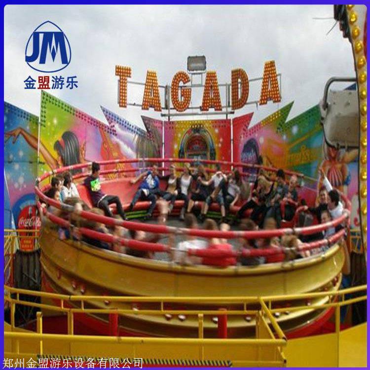 儿童的游乐设备迪斯科转盘