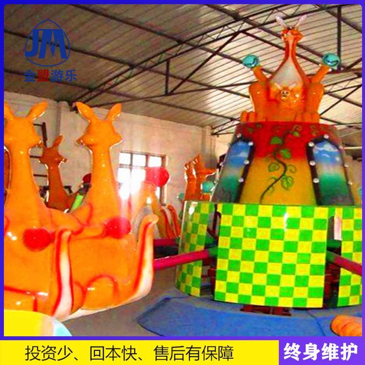 户外小型欢乐dai鼠跳供应    公园游乐设施项目