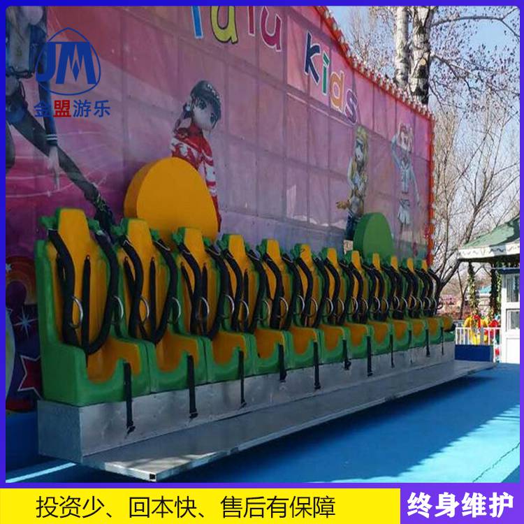 户外商场排排坐设施    小型游乐设备项目