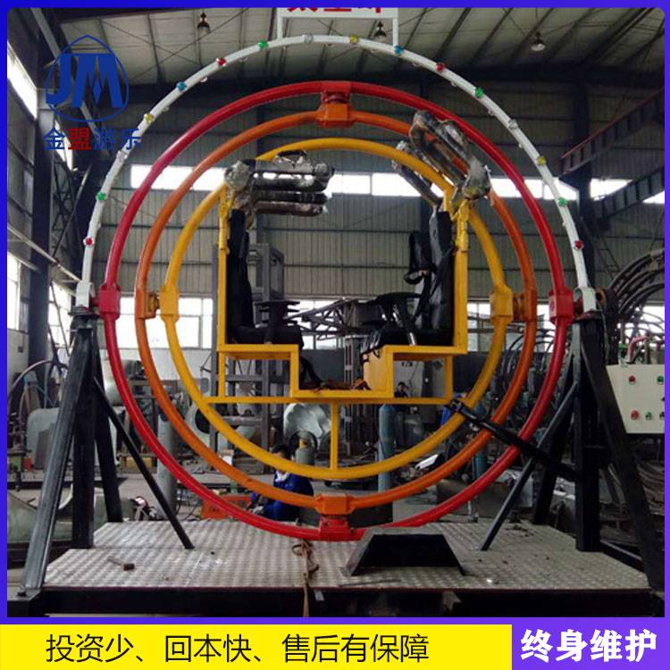 三维太空环小型游乐场设备价格