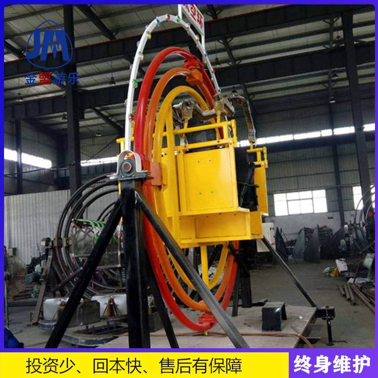 三维太空环小型游乐场设备价格